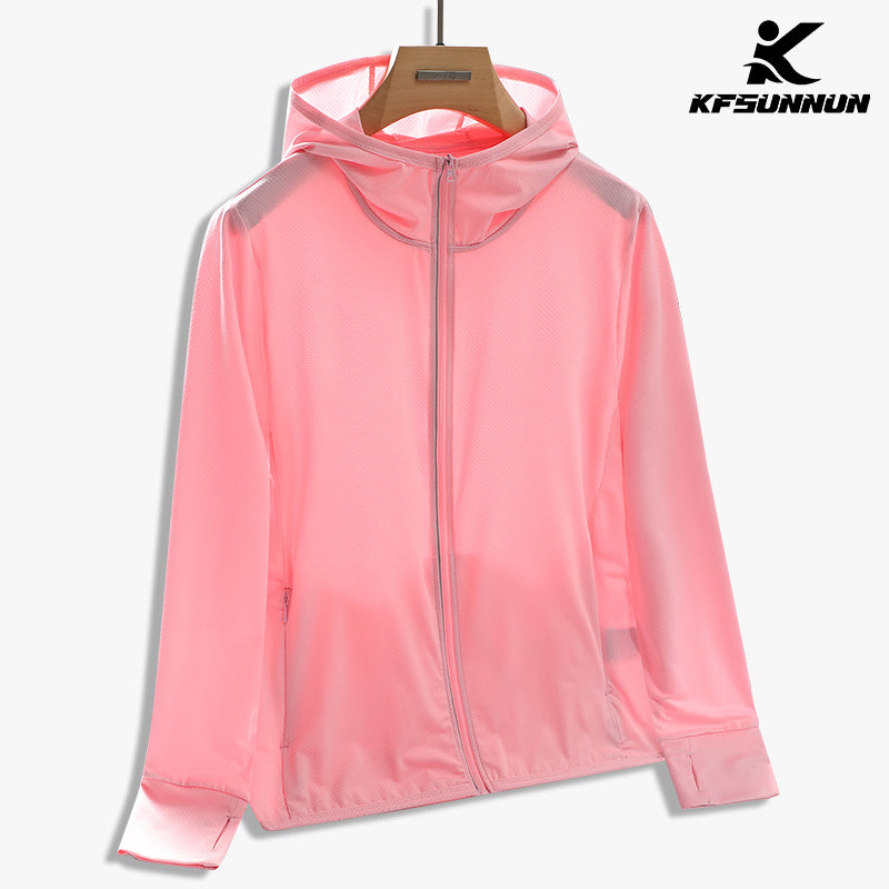 KFSUNNUN UPF Outfit 50+ UV Sun Protection Women's/Men's Jacket Outdoor Performance Shirt