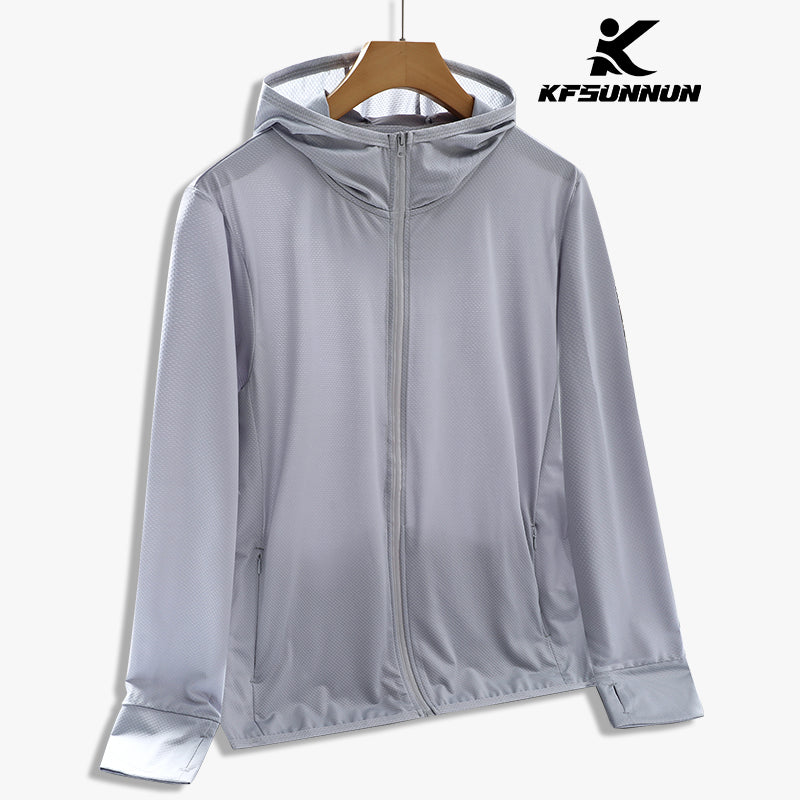 KFSUNNUN UPF Outfit 50+ UV Sun Protection Women's/Men's Jacket Outdoor Performance Shirt