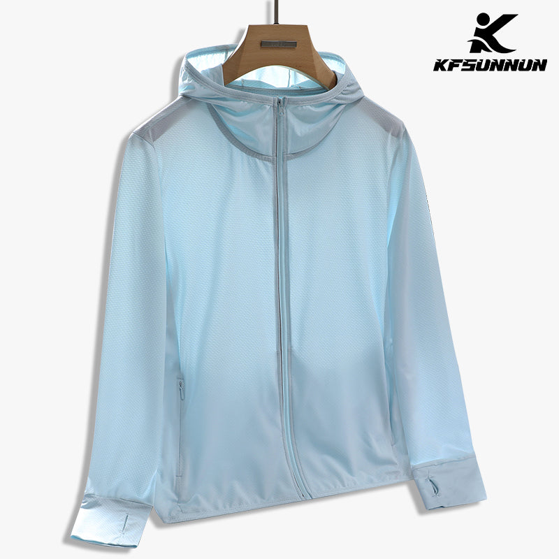 KFSUNNUN UPF Outfit 50+ UV Sun Protection Women's/Men's Jacket Outdoor Performance Shirt