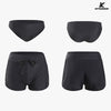 KFSUNNUN 5 Pieces Parent-child Set UPF 50+ Skins Rash Guard Long Sleeves