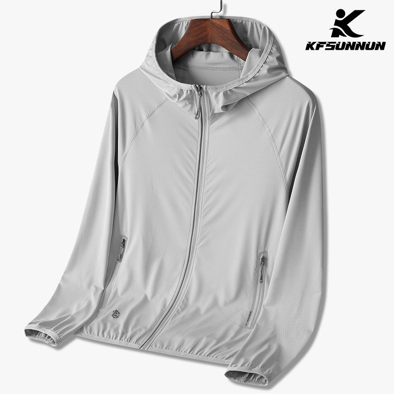 KFSUNNUN UPF Outfit 50+ UV Sun Protection Women's/Men's Jacket Outdoor Performance Shirt