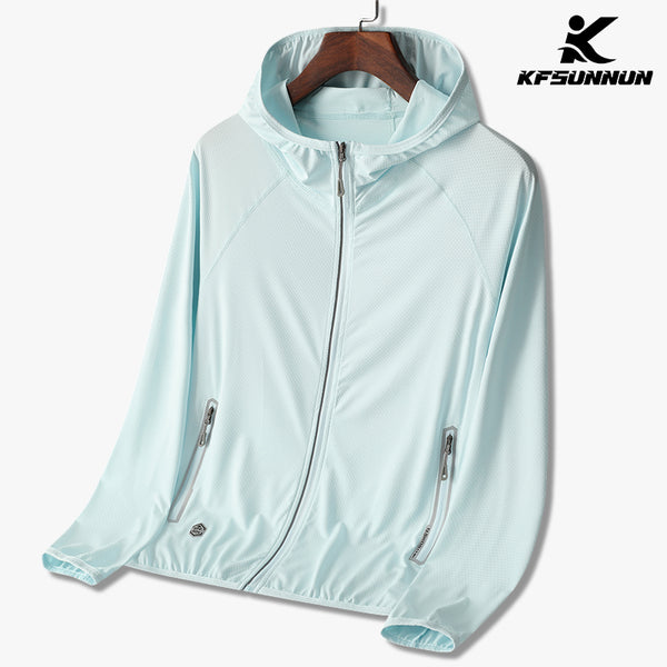 KFSUNNUN UPF Outfit 50+ UV Sun Protection Women's/Men's Jacket Outdoor Performance Shirt