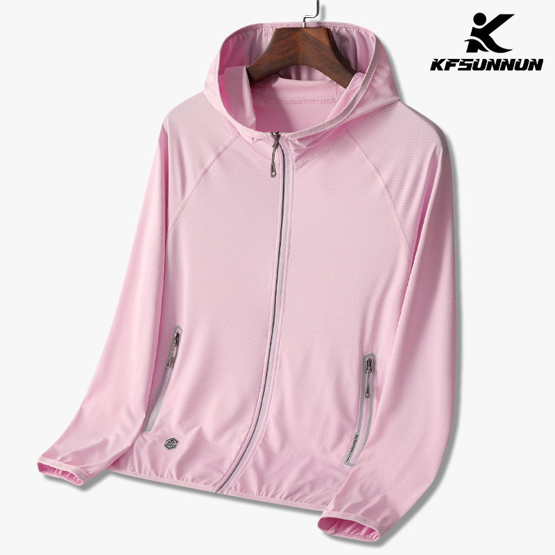 KFSUNNUN UPF Outfit 50+ UV Sun Protection Women's/Men's Jacket Outdoor Performance Shirt