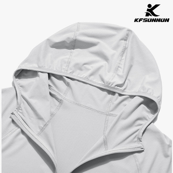 KFSUNNUN UPF Outfit 50+ UV Sun Protection Women's/Men's Jacket Outdoor Performance Shirt